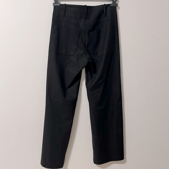 NWT BRENDA BEDDOME Linen Pant - Black - Size 25 - Picture 8 of 13